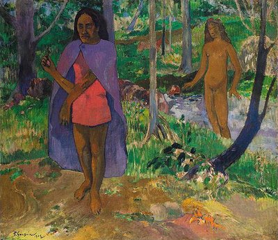 Incantation or The Apparition by Paul Gauguin